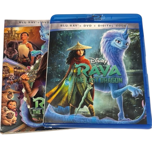 Disney | Media | 7 Movies5 Disney Raya And The Last Dragon Bluray And ...